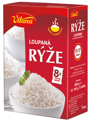 Vitana Rýže loupaná, varné sáčky 8x100g