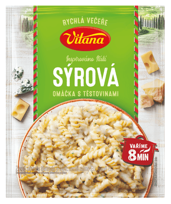 Vitana Sýrová omáčka s těstovinami