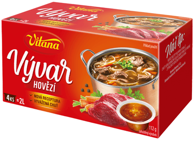 Vitana Vývar hovězí 4 ks