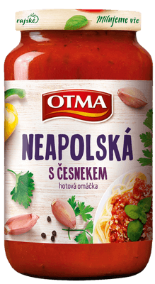 Otma Neapolská omáčka s česnekem 350.0 g
