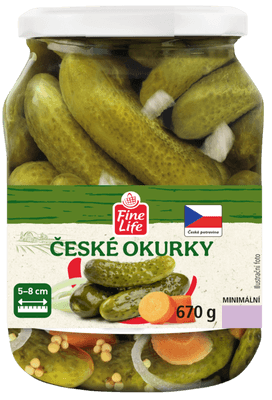 Fine Life České okurky 5 - 8 cm