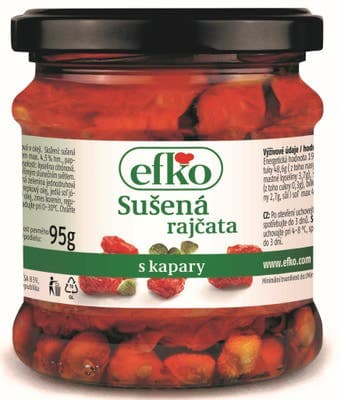 Efko Sušená rajčata s kapary 175.0 g