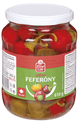 Fine Life Feferony kulaté 610.0 g