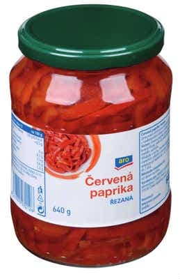 ARO Paprika červená řezy