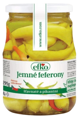 Efko Feferony jemné sterilované