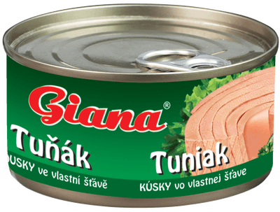 Giana Tuňák kousky ve vlastní šťávě 170.0 g