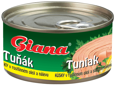 Giana Tuňák kousky v rostlinném oleji