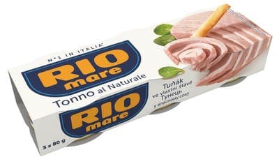 Rio Mare Tuňák ve vlastní šťávě 3x80g 240.0 g