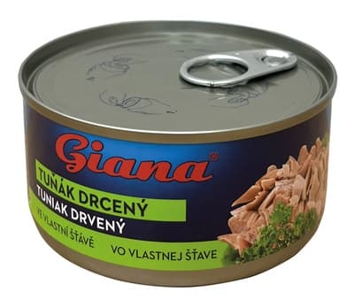 Giana Tuňák drcený ve vlastní šťávě