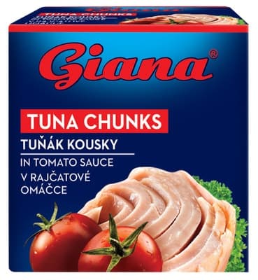 Giana Tuňák kousky v tomatové omáčce