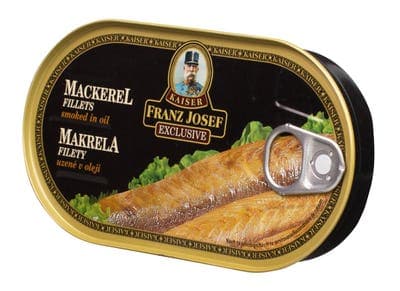 Franz Josef Kaiser Makrela filety uzené v oleji 170.0 g