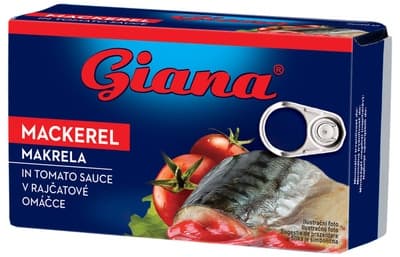 Giana Makrela v rajčatové omáčce