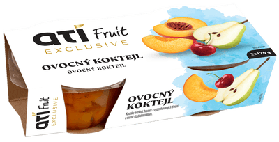 Ati Fruit Exclusive Ovocný koktejl 2x120g