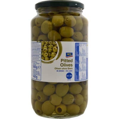 ARO Olivy zelené bez pecky