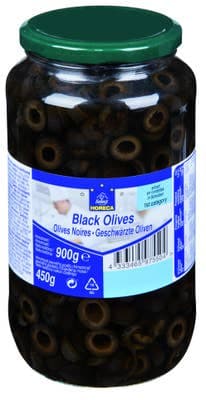 ARO Olivy černé krájené 900.0 g