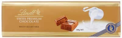 Lindt Švýcarská mléčná čokoláda