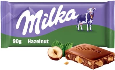 Milka čokoláda oříšková