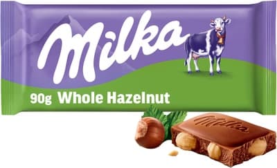 Milka čokoláda s celými oříšky