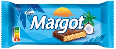 ORION MARGOT sójová tyčinka s kokosem v kakaové polevě
