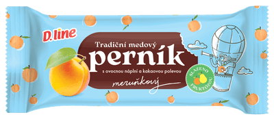 Dialine Medový perník meruňka 50.0 g