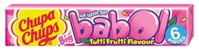 Chupa Chups Big Babol Tutti Frutti žvýkačky