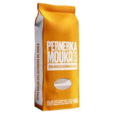 Pernerka Špaldová mouka celozrnná hladká