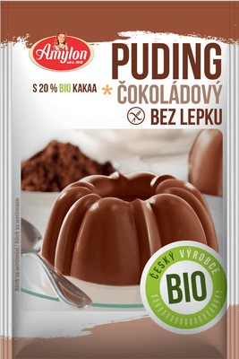Amylon BIO puding čokoládový v prášku bez lepku