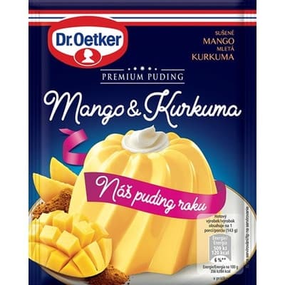 Dr. Oetker Premium Puding Mango a Kurkuma