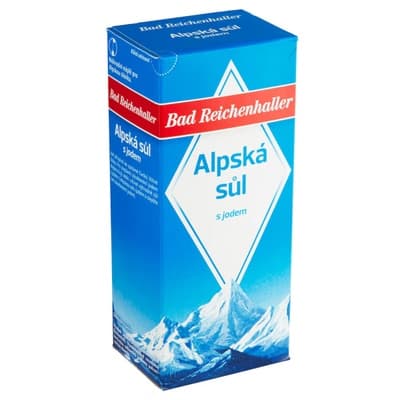 Bad Reichenhaller Alpská sůl s jodem