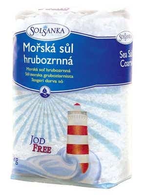 Solsanka Mořská sůl hrubozrnná