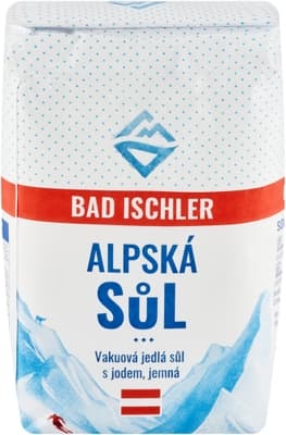 Bad Ischler Alpská jemná sůl 1.0 kg