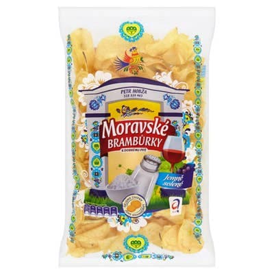 Moravské brambůrky Jemně solené