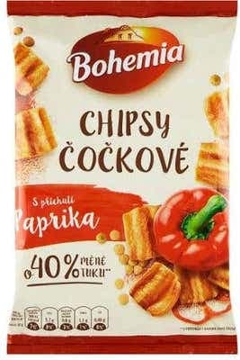 Bohemia Chipsy čočkové s příchutí paprika