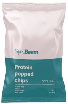 GymBeam Proteinové čipsy, mořská sůl