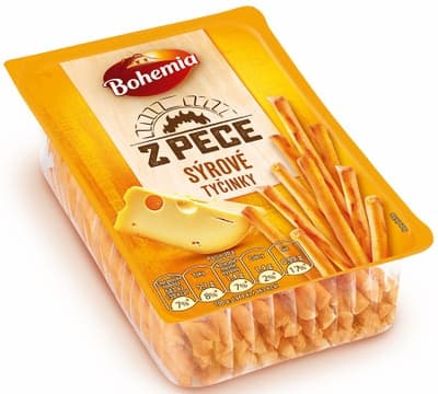 Bohemia Z pece Sýrové tyčinky