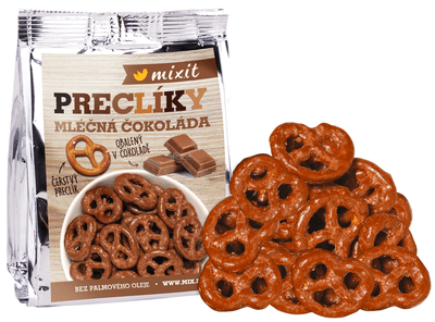 Mixit Preclíky do kapsy - Mléčná čokoláda