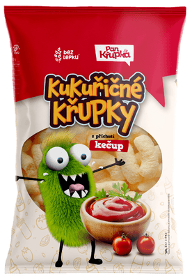 Pan Křupka Křupky s příchutí kečupu