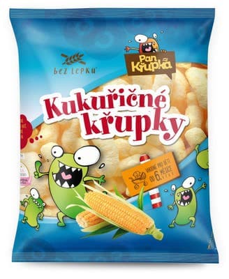 Pan Křupka Křupky kukuřičné bez soli, od 6. měsíce