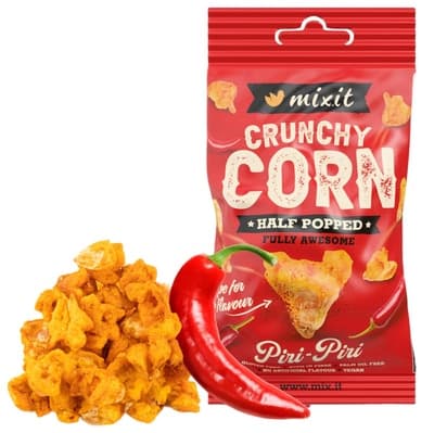 Mixit Crunchy corn - Peri Peri & Kajenský pepř do kapsy