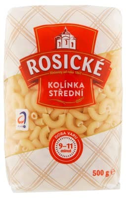 Rosické Těstoviny Cornetti kolínka střední