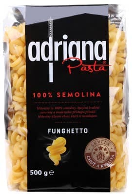 Adriana Funghetto těstoviny semolinové sušené