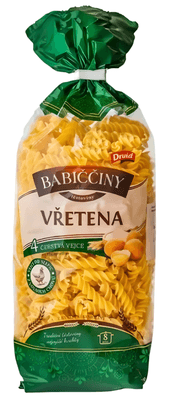 Druid Babiččiny těstoviny - Vřetena 330.0 g