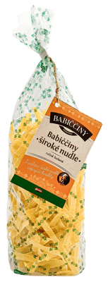 Babiččiny nudle válcované - široké