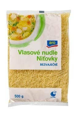 ARO Nudle vlasové bezvaječné