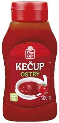 Fine Life Kečup ostrý
