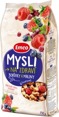 Emco Mysli na Zdraví Křupavé Borůvky a maliny