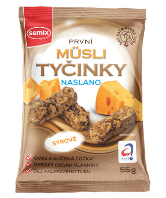 Semix Müsli tyčinky naslano Sýrové bez lepku