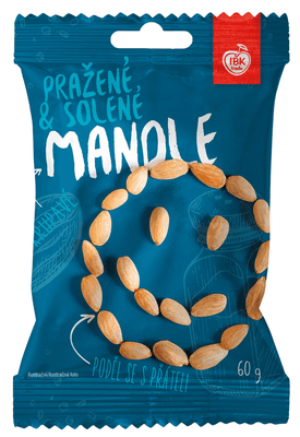 IBK trade Mandle pražené solené