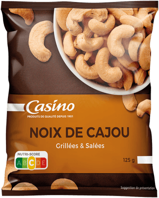 Casino Pražené kešu oříšky