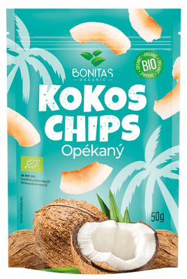 BONITAS BIO Kokosové chipsy opékané